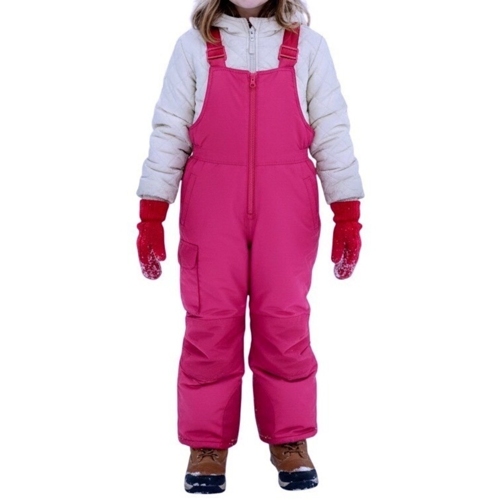 Cherokee Kids Snow Bibs Bunting Overalls Red Size S 6 6X Winter Ski Snowsuit‎